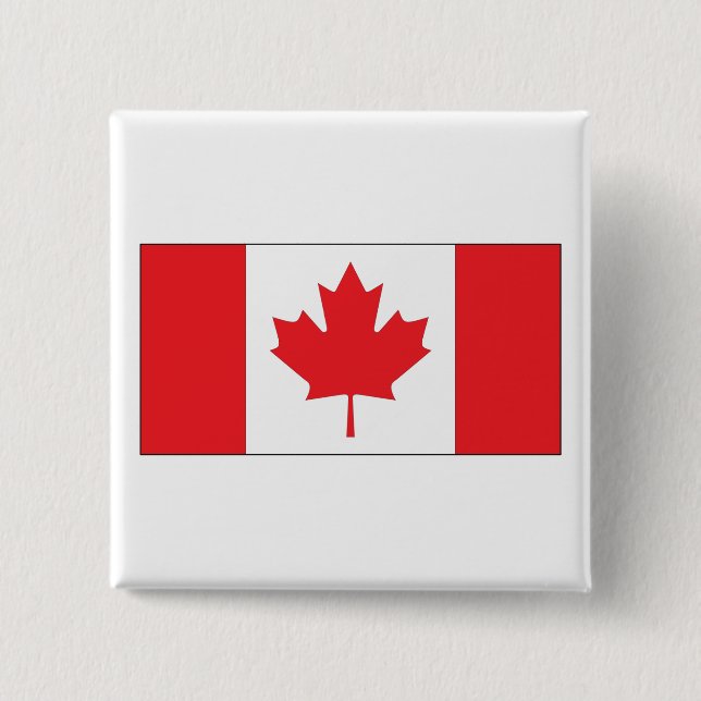 Canada Flag Button (Front)