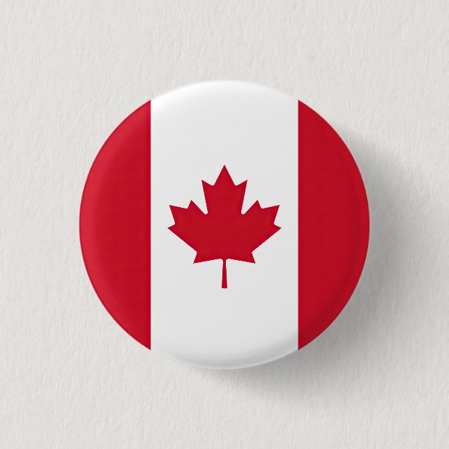 Canada Flag Button (Front)