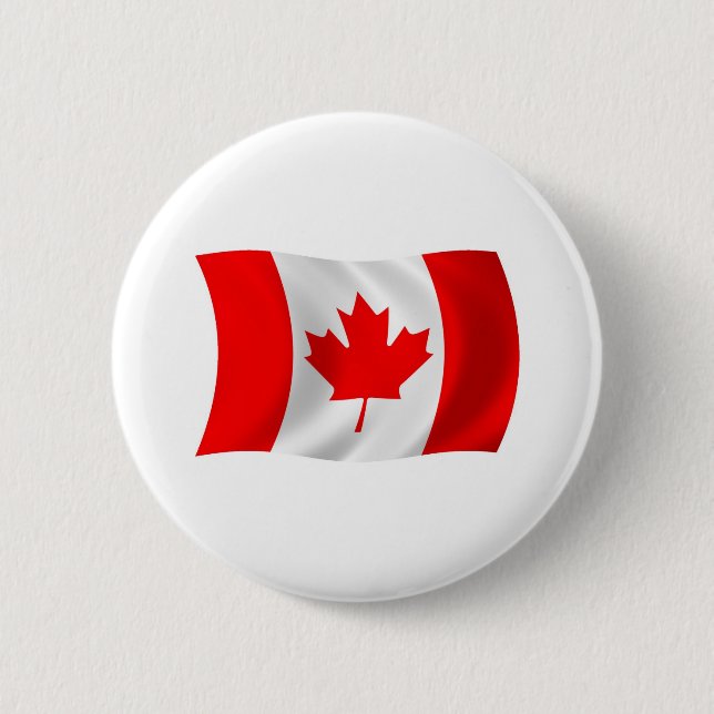 Canada Flag Button (Front)