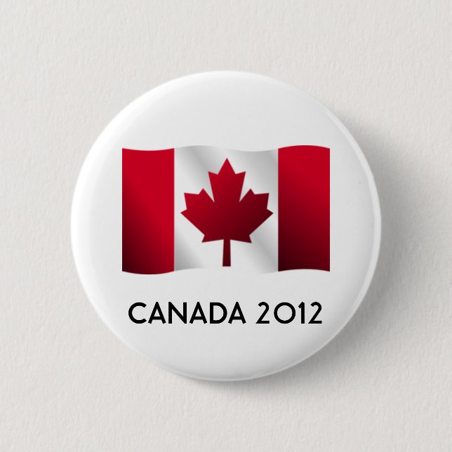 Canada Flag Button 2012 (Front)