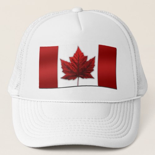 Canada Flag Cap Trucker Hat Canada Souvenir Cap