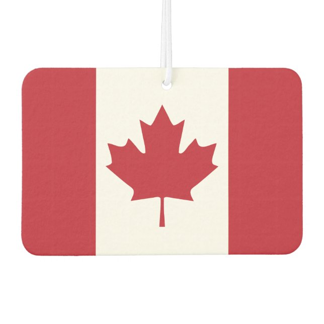 Canada Flag Car Air Freshener (Front)