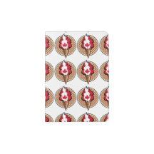 Canada flag cartoon ice cream