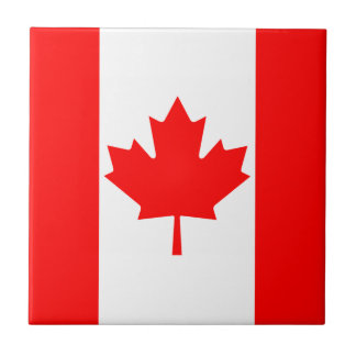 Canada Flag Ceramic Tile