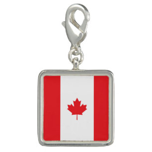 Canada flag charm