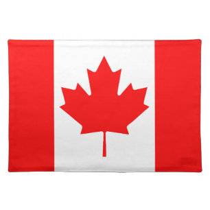 Canada Flag Cloth Placemat