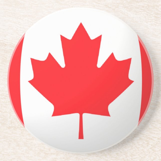Canada Flag Coaster (Front)
