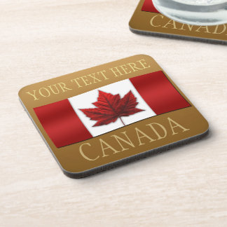 Canada Flag Coasters Custom Canada Coasters Gifts