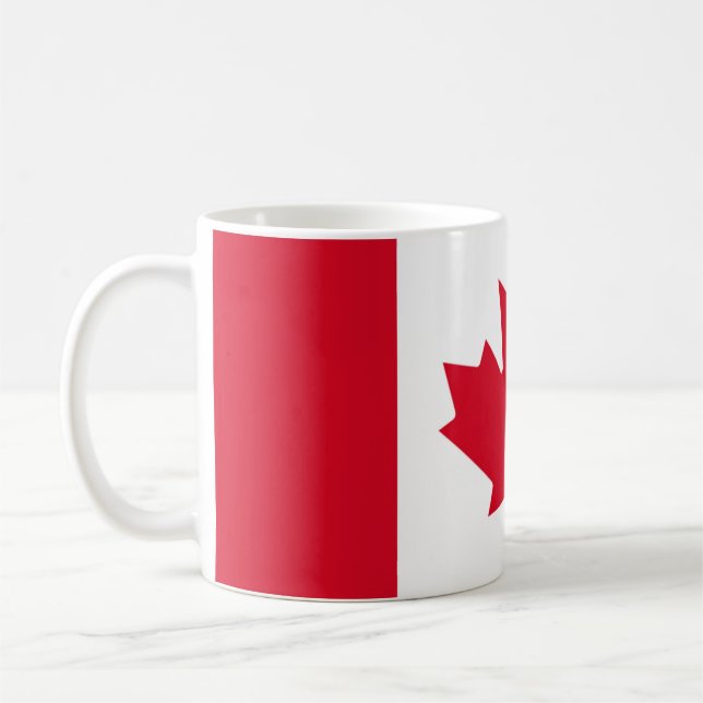 Canada Flag Coffee Mug (Left)