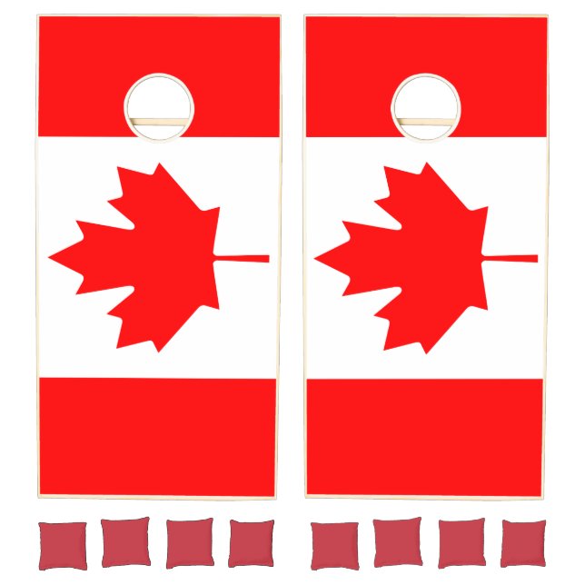 Canada Flag Cornhole Set (Set)