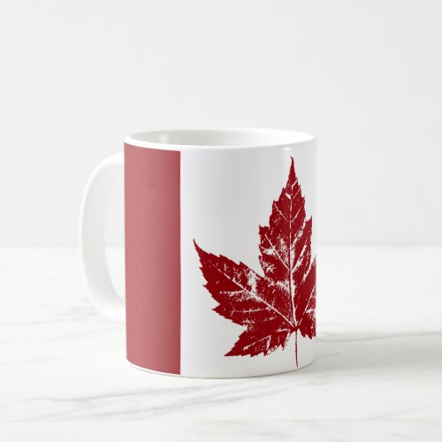Canada Flag Cups Canadian Souvenir Mugs