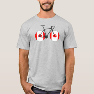 Canada Flag Cycling T-Shirt
