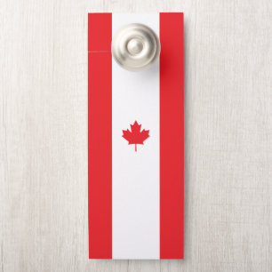 Canada flag door hanger