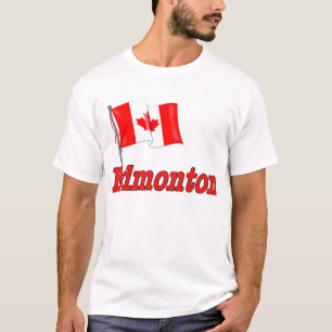 Canada Flag - Edmonton T-Shirt