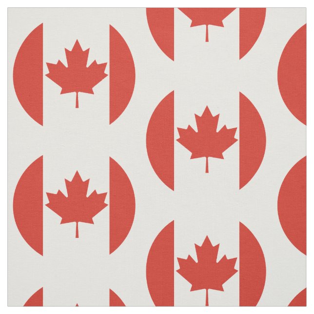 Canada Flag Fabric (Swatch)