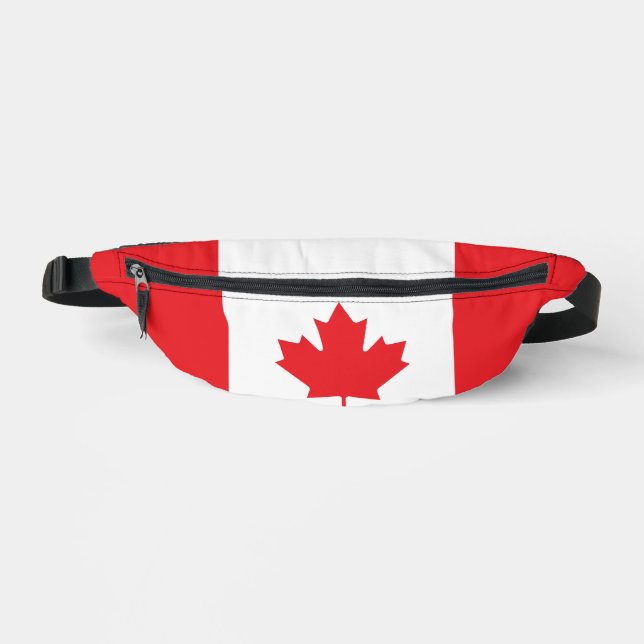 Canada flag fanny pack (Front)