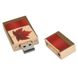 Canada Flag Flash Drive Canada Souvenir