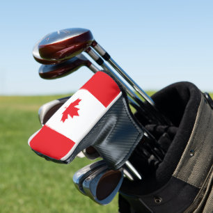 Canada flag golf head cover