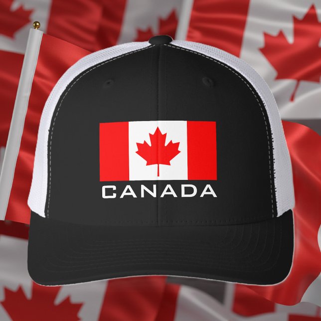 Canada flag hat. Custom colors (Canada flag hat)