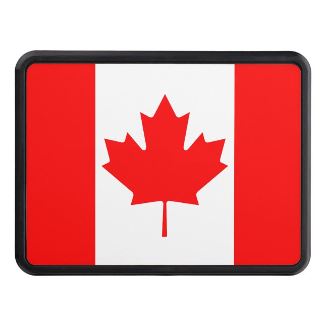 Canada Flag Hitch Cover (Front)