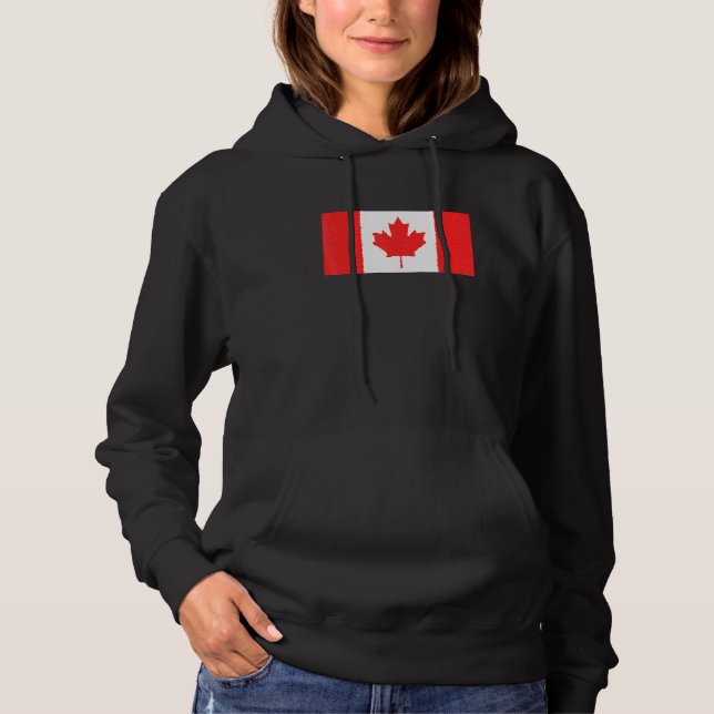 Canada Flag Hoodie (Front)