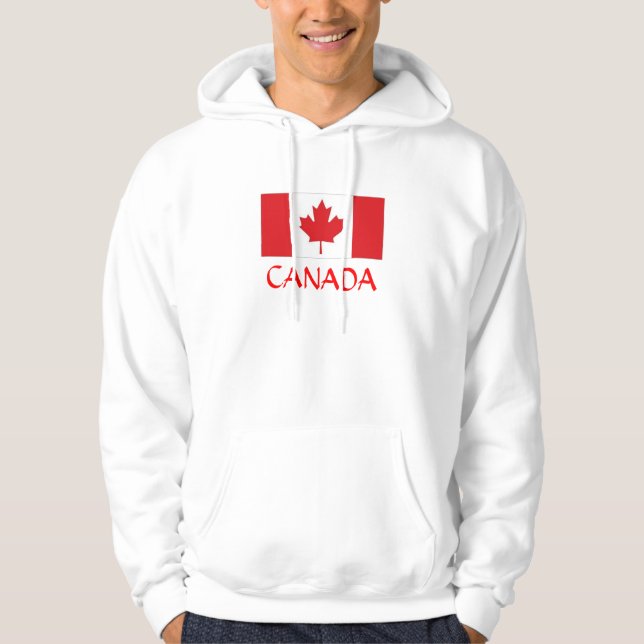 Canada Flag Hoodie (Front)