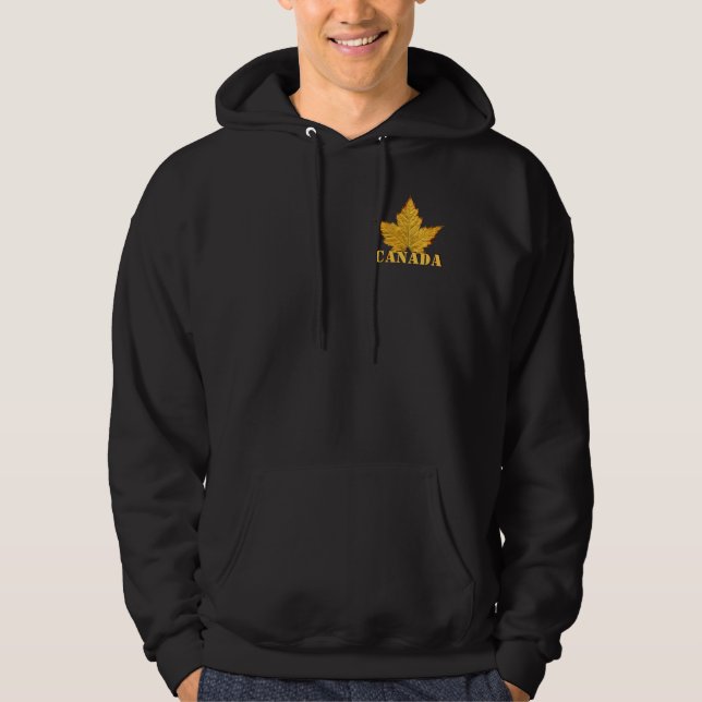 Canada Flag Hoodie Shirt Personalized Hoodies (Front)