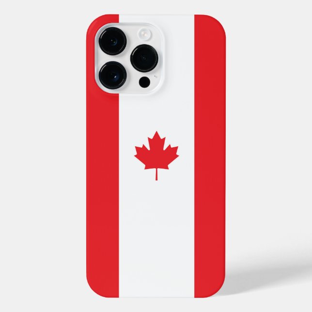 Canada flag iPhone case (Back)