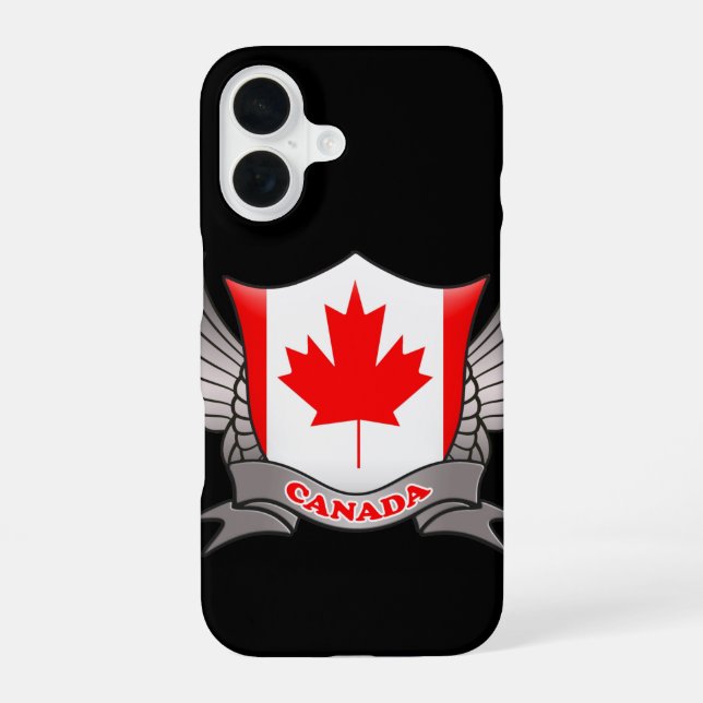 Canada Flag Iphone Case (Back)