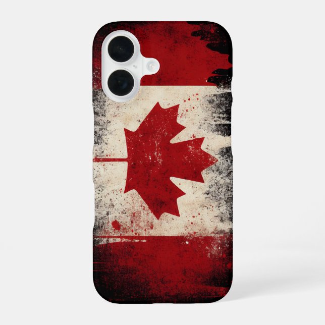 Canada Flag Iphone Case (Back)