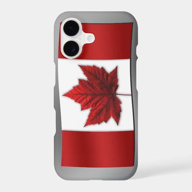 Canada Flag iPhone Case Custom Canada Cases  (Back)