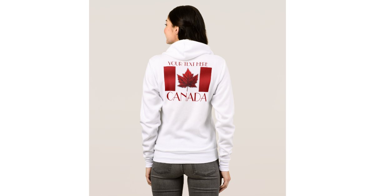 Canada Flag Jacket Personalized Souvenir Jacket | Zazzle