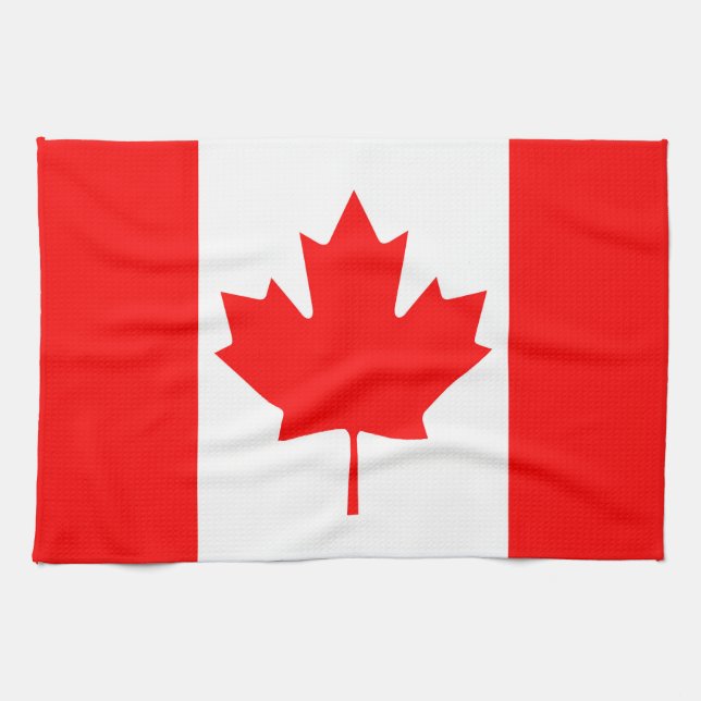 Canada Flag Kitchen Towel (Horizontal)