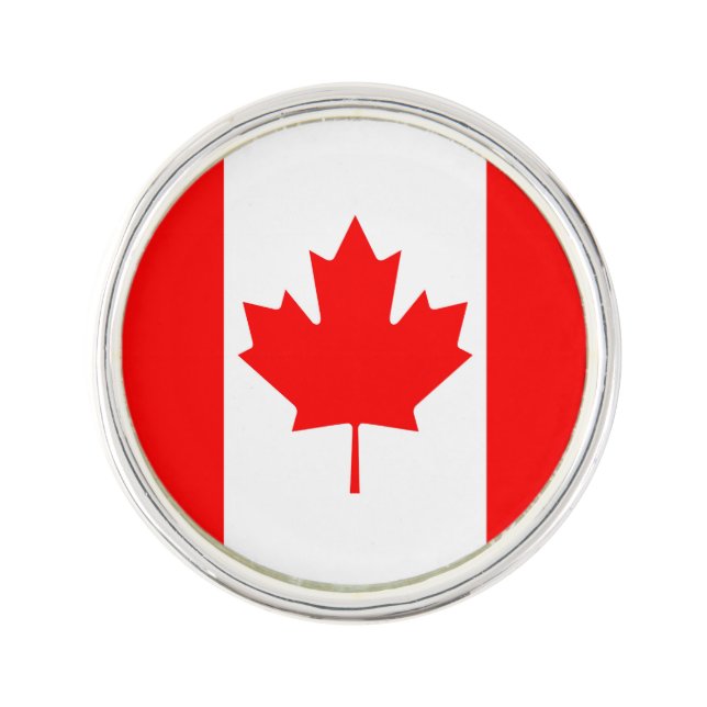 Canada Flag Lapel Pin (Front)