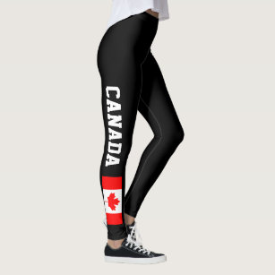 Women s Canada Leggings Zazzle