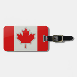 Canada flag - luggage tag