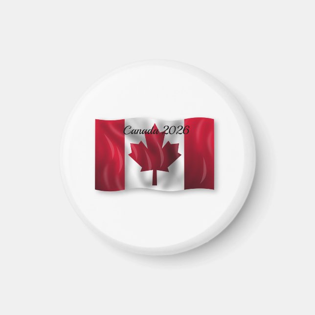 Canada Flag  Magnet (Front)