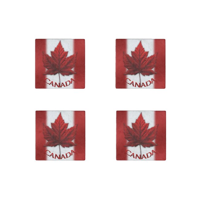 Canada Flag Magnets Canada Souvenir Magnets (Front)