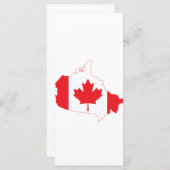 Canada Flag Map (Front/Back)