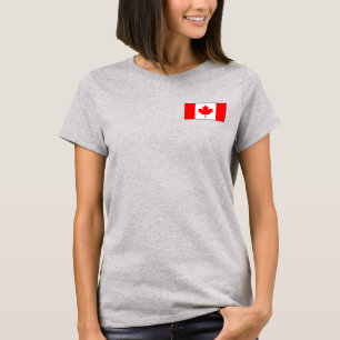 Canada Flag + Map T-Shirt