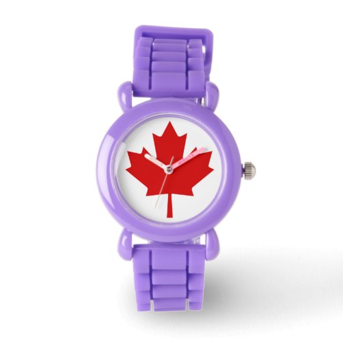 Canada  Flag maple leaf Lighthouse Route Watch
