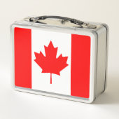 Canada Flag Metal Lunch Box | Zazzle