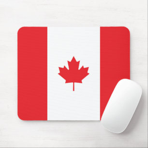 Canada flag mouse pad