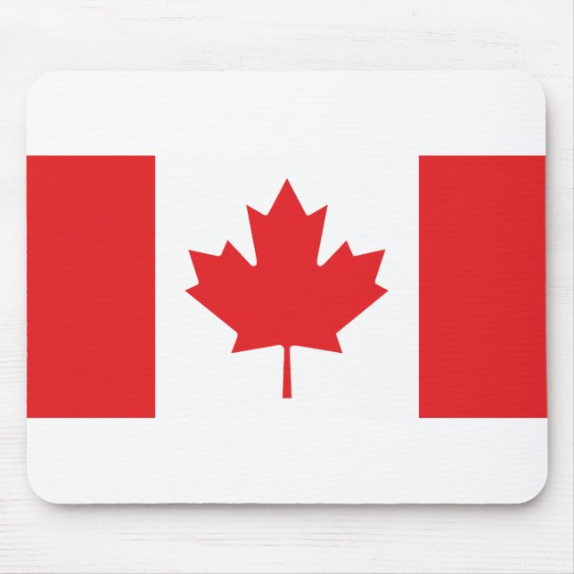 Canada Flag Mouse Pad (Front)