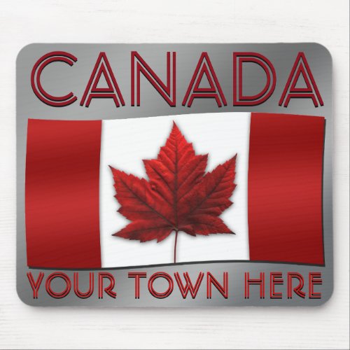 Canada Flag Mousepad Canada Maple Leaf Mousepad