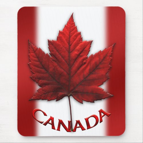 Canada Flag Mousepad Canada Maple Leaf Mousepad