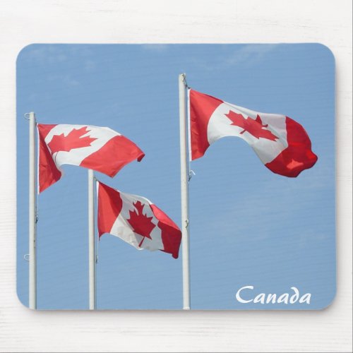 Canada Flag Mousepad Canada Souvenir Mousepad