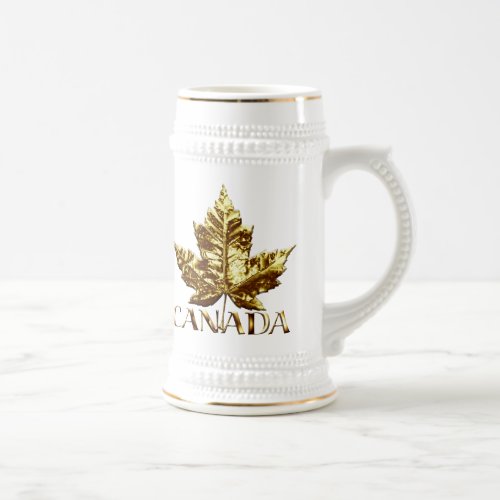 Canada Flag Mug Beer Stein Metal Canada Mug