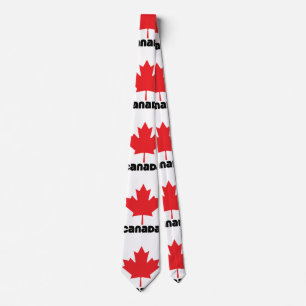 Canada Flag Neck Tie
