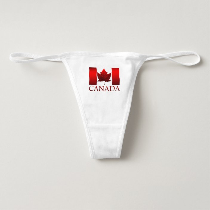 Panties Women's Canada Thong Underwear 